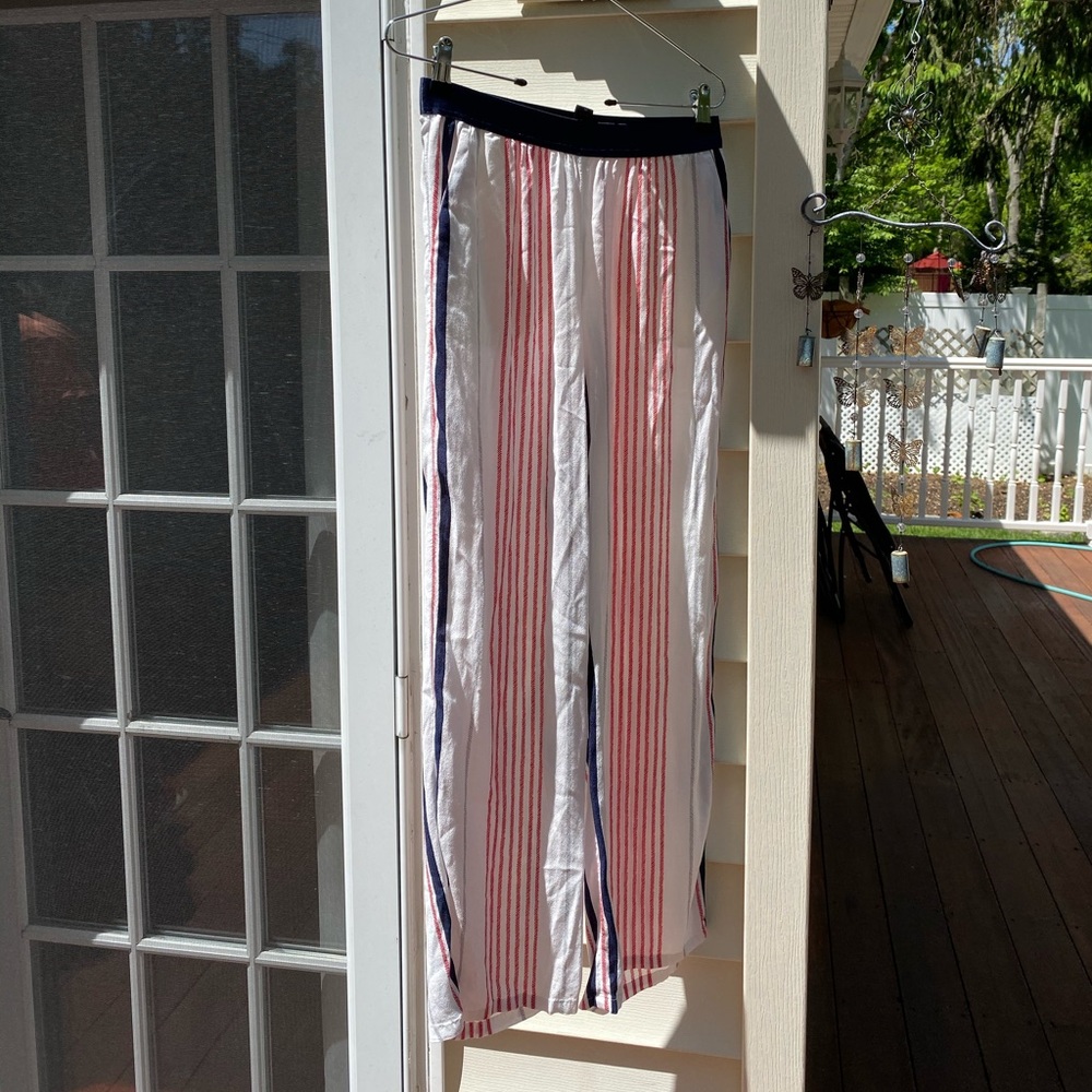 Express striped pants
